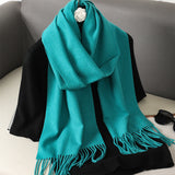Solid Color Maillard Scarf