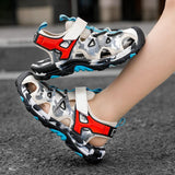 Boys' Breathable Running Non-slip Mesh Sneakers