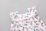 Girls' Sleeveless Vest Clothing T-shirt Two-piece Set