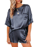 Pajama Set Short Silky