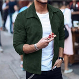 Men Slim Turn down Collar Jackets