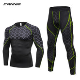 Men's Compression Run jogging Suits 2pcs Set