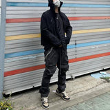 Niche High Street Multi Pocket American Cargo Pants For Men