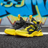 Boys' Sneakers New And Cool With Velvet Mecha