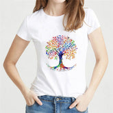 Women's Clothing-Fashion Personality Casual Top Women Print