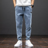 Mens Casual Loose Stretch Jeans