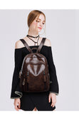 Soft Leather Fashion Ladies Backpack
