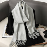 Solid Color Maillard Scarf