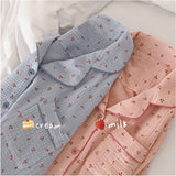 Girls Cute Cherry Fruit Pajamas Set