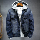 Thick Denim Jacket Men