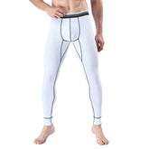 Men's Cropped Long Johns Cotton Pants