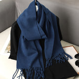 Solid Color Maillard Scarf