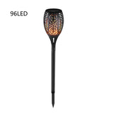 LED Waterproof Solar Torch Light Lamp Outdoor Landscape Decoration Garden Lawn Light