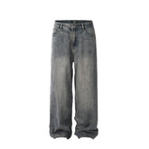 Fashion Personality Worn Jeans Men