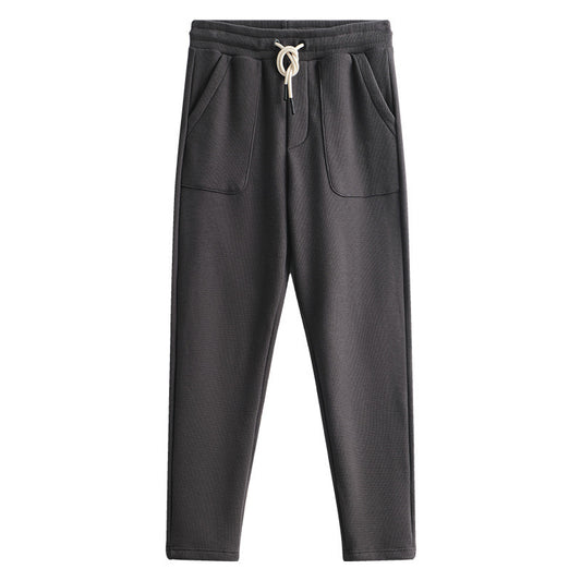 Fashionable Knitted Straight Casual Sweatpants Men