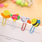 Creative Animal Cute Paper Clip Bookmark Clip Bookmark Student Stationery