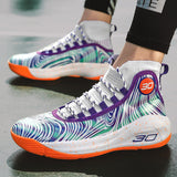 Platinum Sneakers Boys Basketball Shoes Combat Boots