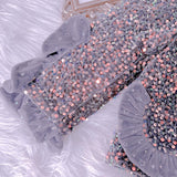 Girls Spring  Small Fragrance Fashion Dress Set