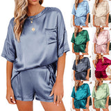 Pajama Set Short Silky