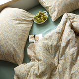 French Pastoral Style Knitted Bed Cotton Sleeping Sheets