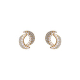 Light Luxury Exquisite Geometric Pearl Ear Studs