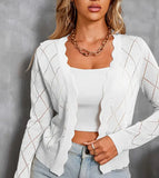 A Cold-themed Cardigan Top