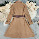 Fashion Women's Wear Thickened Slim Fit All-match Solid Color Coat