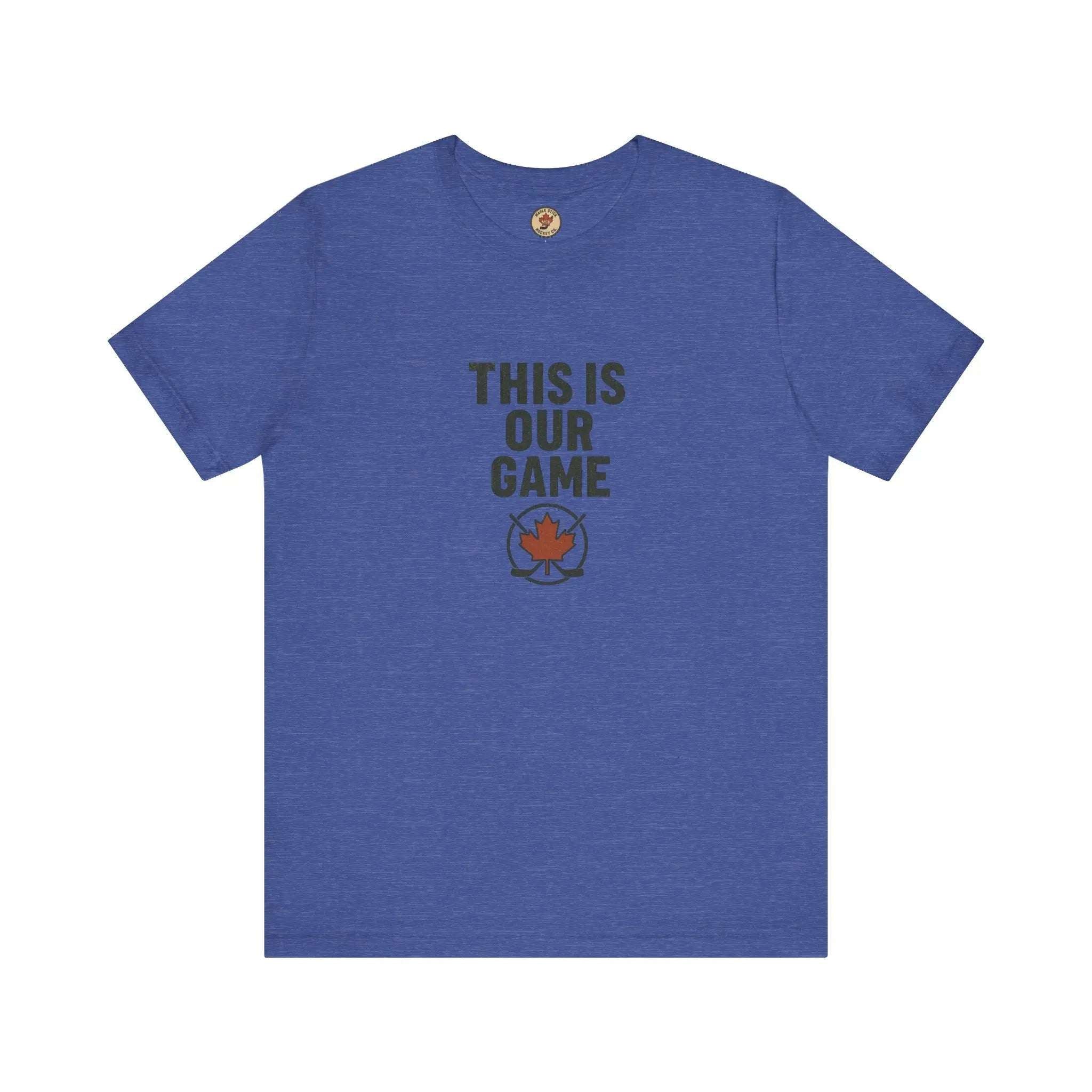 Canada Maple Leaf Hockey T-Shirt – This Is Our Game Tee