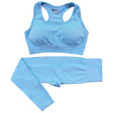 2PCS Seamless Yoga Set Women