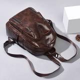 Soft Leather Fashion Ladies Backpack