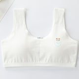 Primary Student Vest Female Junior High Girl High School Underwear Pure Cotton Bra