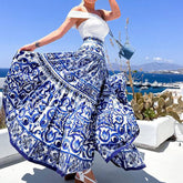 Spring New Fashion Print Beach Skirt