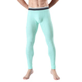Men's Cropped Long Johns Cotton Pants