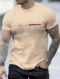 3d Printed Top Slim Fit Men