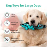 Durable Flavored Indestructible Chew Toy for Aggressive Dogs – Anxiety Relief & Teeth Cleaning