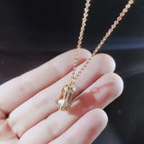 Peanut Pendant Necklace