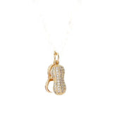 Peanut Pendant Necklace