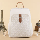 Fish Pattern Simple Backpack Large Capacity