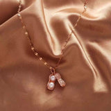 Peanut Pendant Necklace