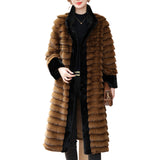 Winter Imitated Mink Coat