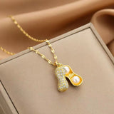 Peanut Pendant Necklace