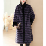 Winter Imitated Mink Coat