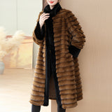 Winter Imitated Mink Coat