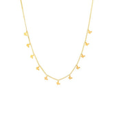 Accessories - Multiple Small Butterfly Necklaces For Women