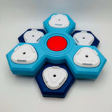 Dog Puzzle Toy – Honeycomb Interactive Feeder