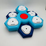 Dog Puzzle Toy – Honeycomb Interactive Feeder