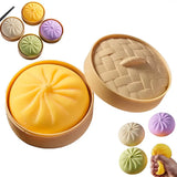 Colorful Dumpling Squishes Stress Balls Fidget Sensory Toys Simulation