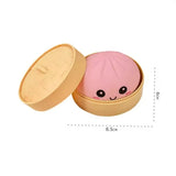 Simulation Dumpling Squishy Rebound Soft Squeeze Stress Ball With