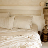 Organic Bamboo Sateen Fitted Sheet