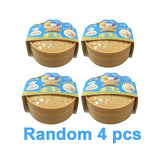 Realistic Giant Dumpling Squeeze Toy with Bamboo Steamer Soft TPR